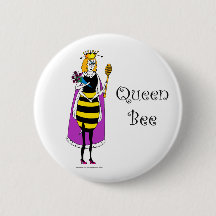 Cute cartoon Queen Bee
