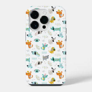 Cute Cartoon Quirky Dog Playful iPhone / iPad case