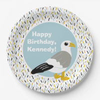 Cute Cartoon Seagull Personalised