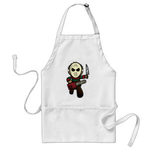 Cute Cartoon Serial Killer Standard Apron