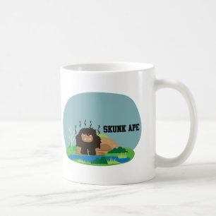 Cute Cartoon Skunk Ape Coffee Mug