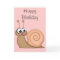 Cute Cartoon Snail