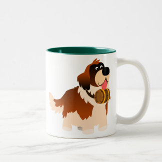 Cute Cartoon St Bernard Mug