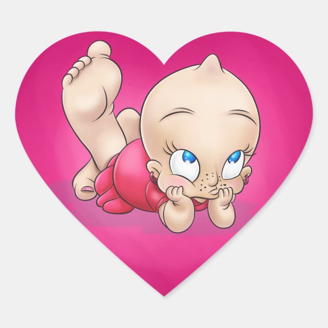 cute cartoon sticker (Front)