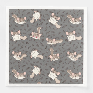 Cute Cartoon Sugar Glider Napkin
