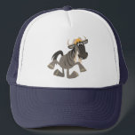 Cute Cartoon Tap Dancing Wildebeest Hat<br><div class="desc">Wildebeests have a very happy and joyful disposition and I imagined one tap dancing :) Fully customisable and available on various products.</div>