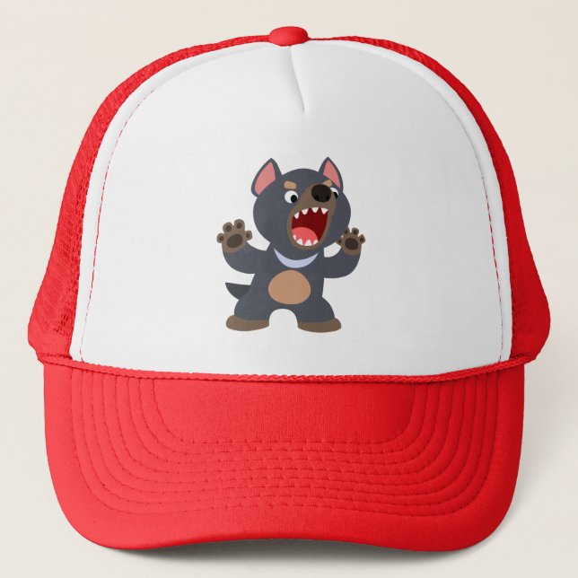 Cute Cartoon Tasmanian Devil Hat (Front)