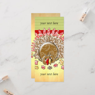 Cute Cartoon Thanksgiving Turkey