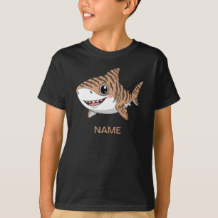 Cute Cartoon Tiger Shark Baby Bodysuit