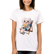 Cute Cartoon Tooth Relaxing/ Funny Dentist Gift