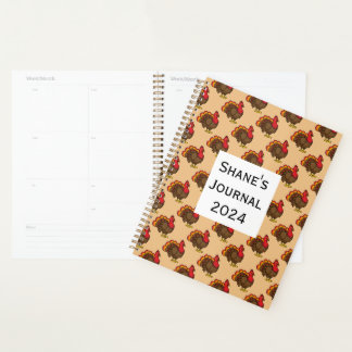 Cute Cartoon Turkey | Personalise Planner
