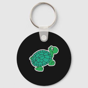cute cartoon turtle key ring