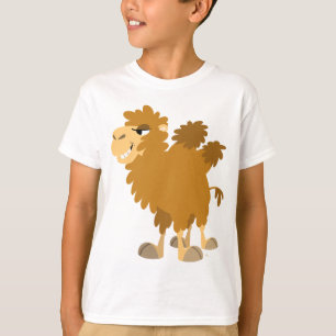 Cute Cartoon Two-Humped Camel ChildrenT-Shirt T-Shirt