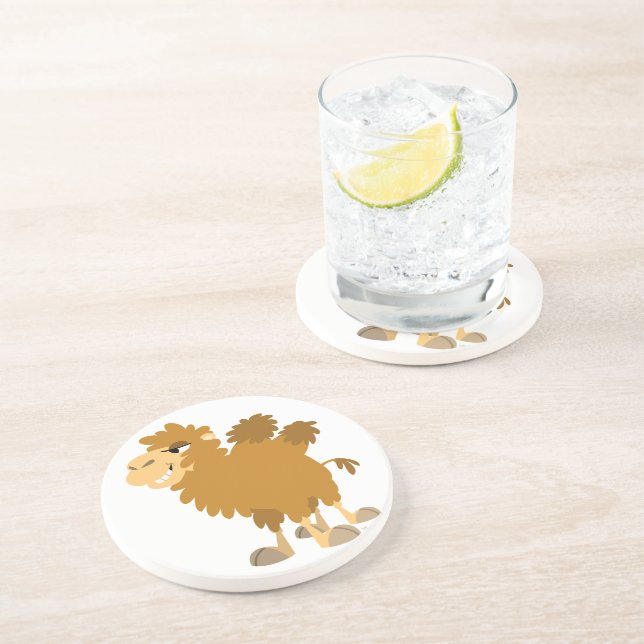 Cute Cartoon Two-Humped Camel Coaster (Side)