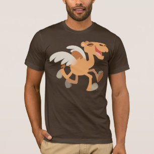 Cute Cartoon Winged-Camel T-Shirt