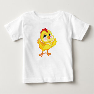 Cute cartoon yellow chicken baby T-Shirt