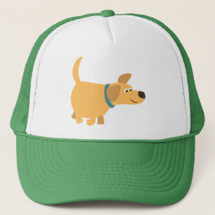 Cute Cartoon Yellow Labrador Hat