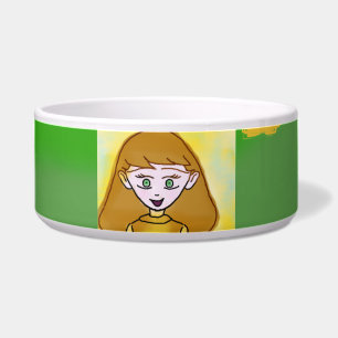 Cute Cartoon Yellow Squares Green