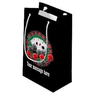 Cute Casino Gambling party Small Gift Bag