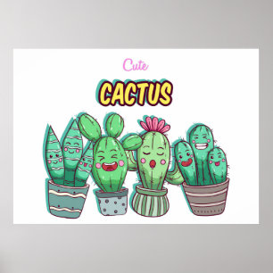 Cute Castus Family Poster