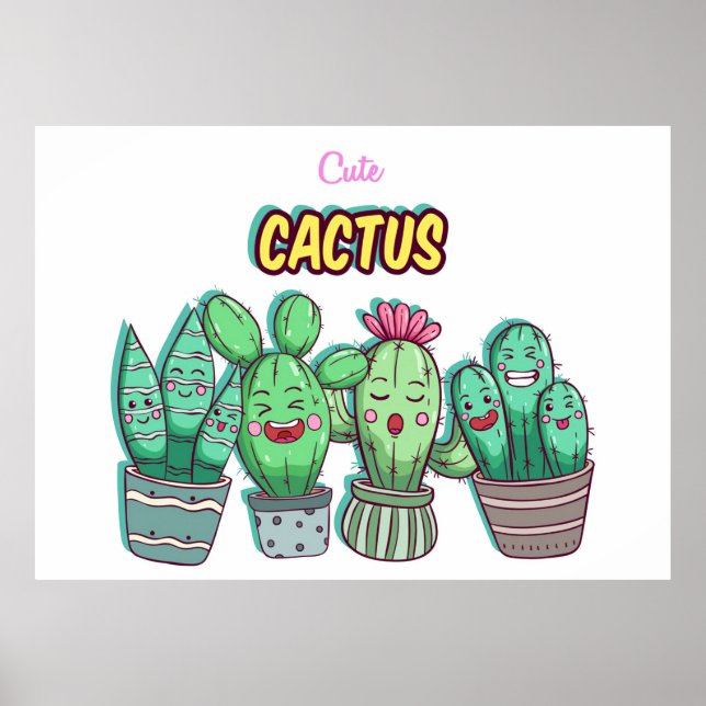 Cute Castus Family Poster (Front)