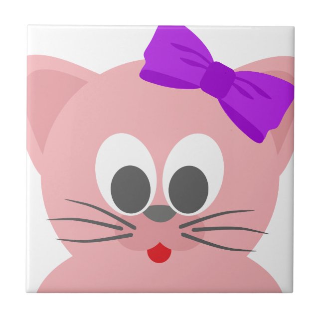 Cute Cat 3 Tile (Front)