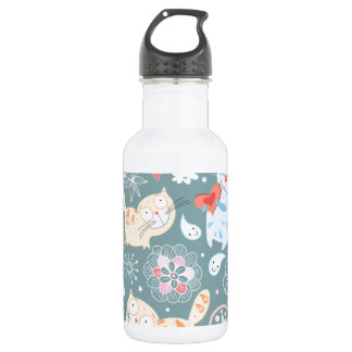 CUTE CAT 532 ML WATER BOTTLE