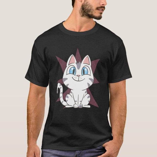 Cute Cat 7 T-Shirt (Front)