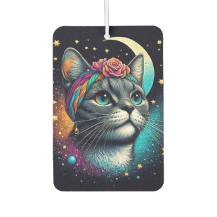 Cute cat air freshener! car air freshener