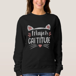 Cute Cat Apparel For Women Who Have Cats With Catt Sweatshirt