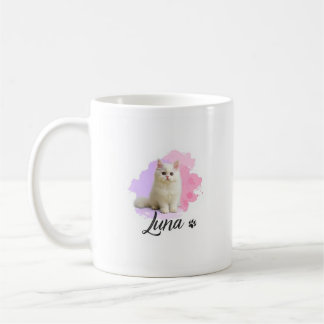 Cute Cat Artwork Clasics Mug – Luna