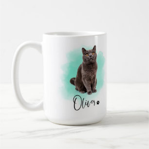 Cute Cat Artwork Mug – Gift for Animal Lovers