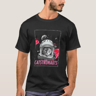 Cute Cat Astronaut Feline Space Pet Owner Science T-Shirt