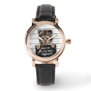 Cute cat bad boy watch