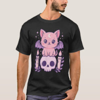 Cute Cat Bat Skull Pastel Goth Gifts Men Women Boy