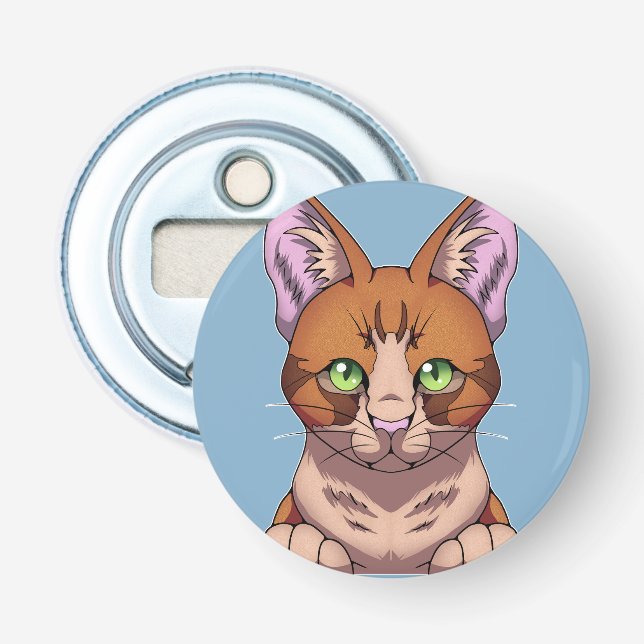 Cute Cat Bottle Opener (Front)