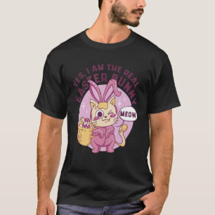 Cute Cat Bunny T-Shirt