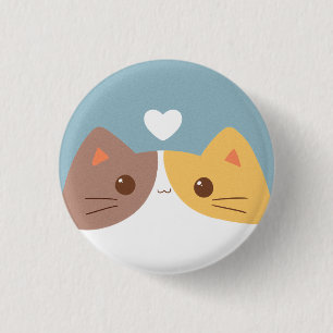 Cute Cat Button