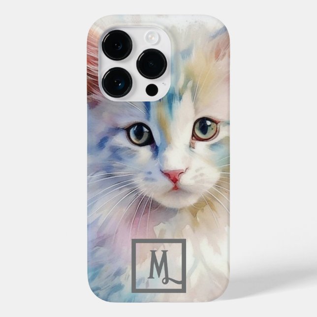Cute Cat Case-Mate iPhone Case (Back)