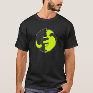 Cute Cat Cats Ying Yang Yin Yang 8 T-Shirt