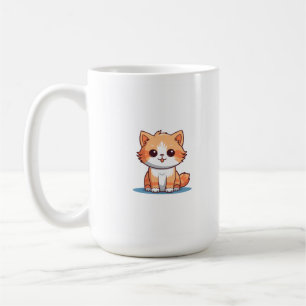Cute Cat Ceramic Coffee Mug Perfect Gift for Cat
