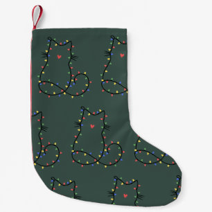 Cute Cat Christmas Cat Mum Funny Xmas Cat Lover Small Christmas Stocking