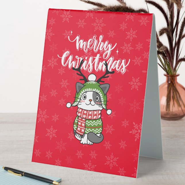 Cute Cat Christmas Stocking stuffers Galore (In SItu (Table))