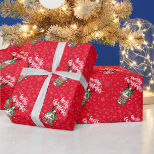 Cute Cat Christmas Stocking stuffers Galore Wrapping Paper