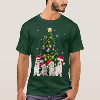 Cute Cat Christmas Tree Cat Lover Xmas Pets Women T-Shirt