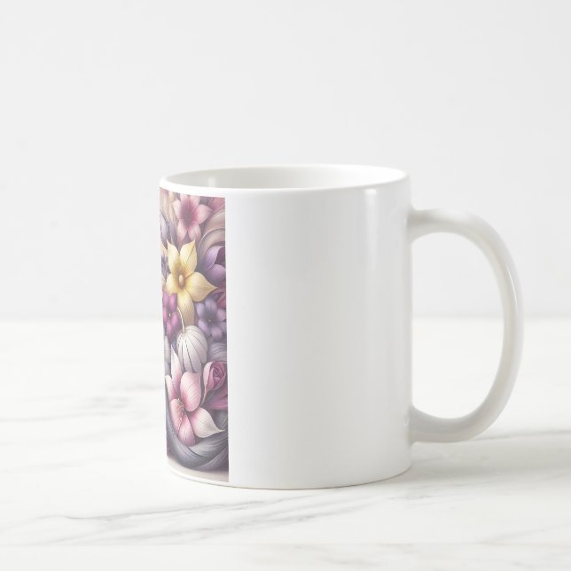 Cute Cat  Coffee Mug (Right)