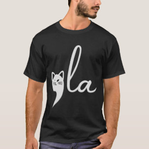 Cute Cat Comma-la Kamala Harris President 2024  T-Shirt