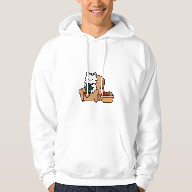 cute cat design | cats lovers design  hoodie (Front)