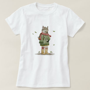 Cute Cat design illustration - T-shirt