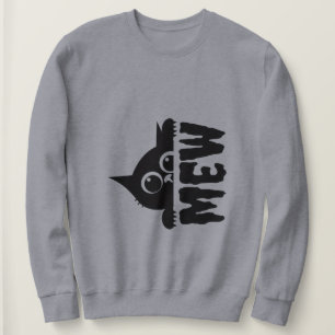 Cute Cat design Sweatshirt